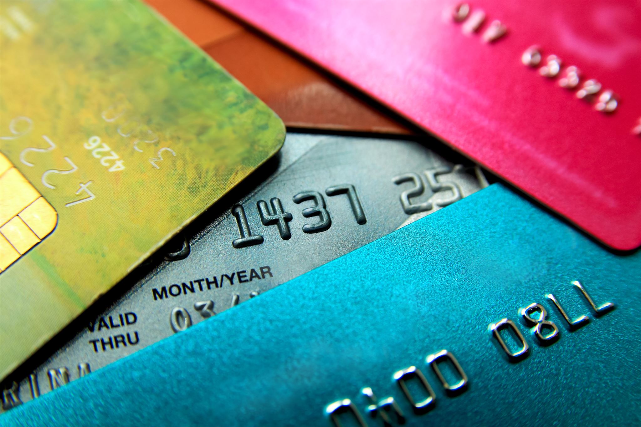 Credit card and payment options